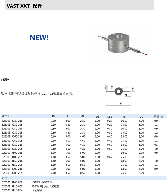ZEISS 高品質(zhì) 德國(guó)原裝進(jìn)口 M3探針目錄-15